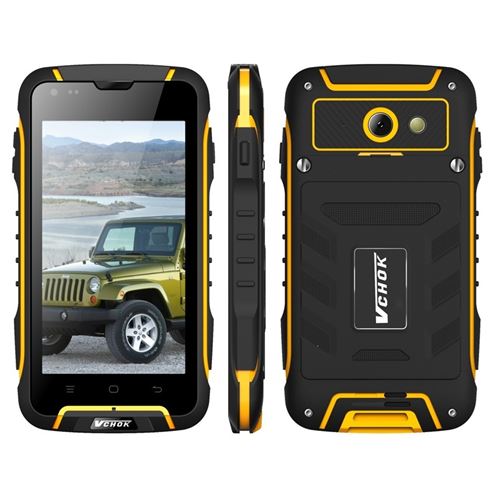 VCHOK F6 Rugged Smartphone 4.5 inch qHD Screen MTK6582 Quad Core 1.3GHz