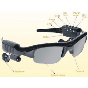 2GB MP3 Sunglasses with Camera FM