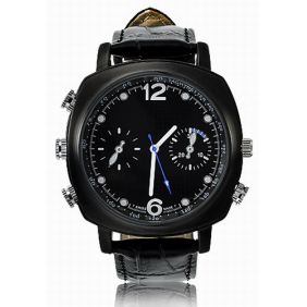 Waterproof HD 4GB Spy Camera Watch with Undetectable Pinhole Lens