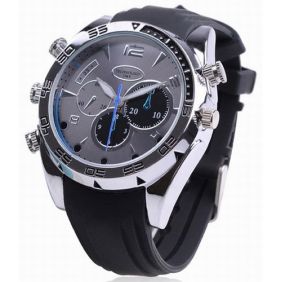 1080P Night Vision 8GB Spy Camera Watch