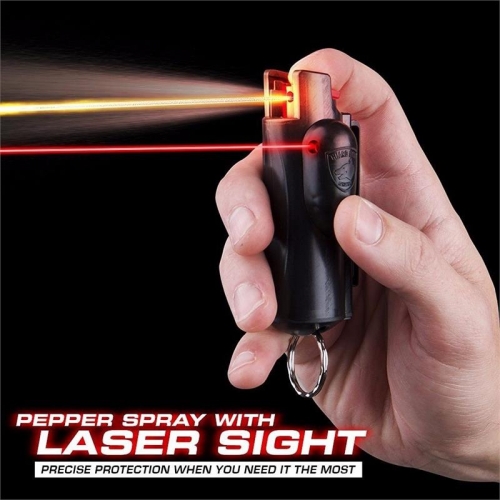 5PCS Guard Dog Security Accufire Hard Case Keychain Pepper Spray with