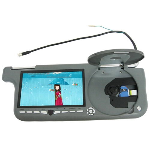 7 Inch Sun Visor Monitors support TV Function and FM Transmit