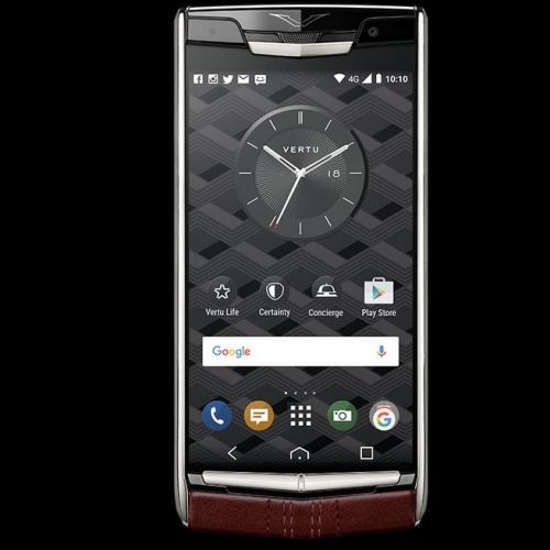 Vertu Signature Touch Garnet Calf Clone Android 11.0 Snapdragon 821 4G LTE luxury Phone - Click Image to Close