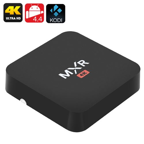 MXR Android 4K TV Box - Wi-Fi, DLNA, Miracast, Airplay, H.265 Decoding, Quad Core CPU, Kodi - Click Image to Close