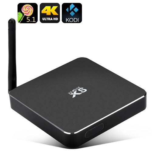 Android 11.0 Smart TV Box - 4K Support, H.264 Encoding, Quad Core 64-bits Cortex-A53, Kodi 15.1