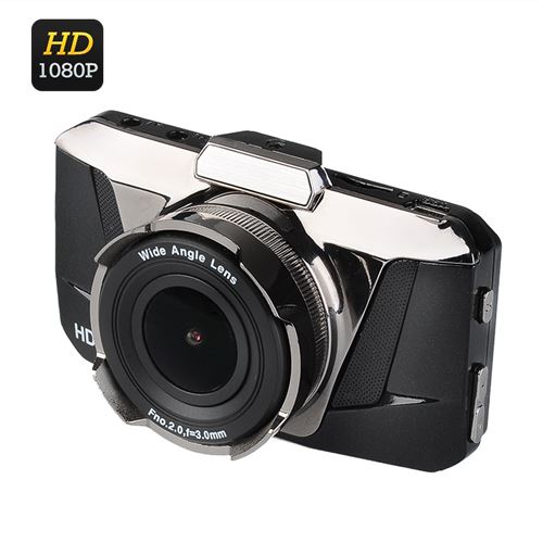 Full HD Car DVR - 3.0 Inch LCD Screen, 1080P, 170 Degree Wide Angle Lens, G-Sensor