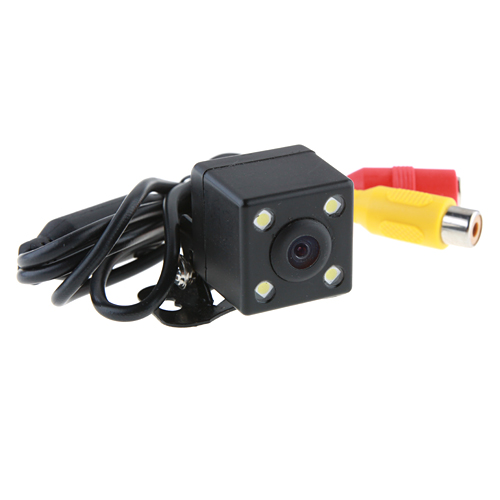 4 LED Waterproof Color CMD Rear View Backup Camera E314