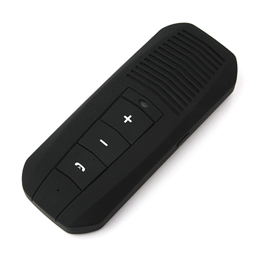 Car Sunvisor Bluetooth Multipoint Speakerphone Handsfree Car Kit Black